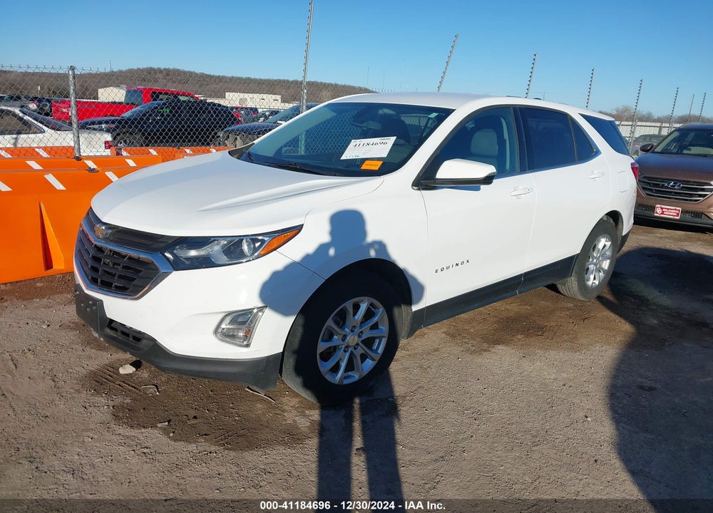 2018 CHEVROLET EQUINOX LT VIN: 2GNAXSEV2J6134671