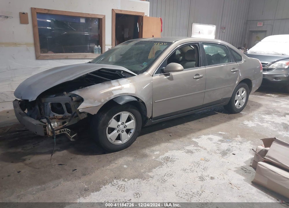 2007 CHEVROLET IMPALA LT VIN: 2G1WT58K879303430