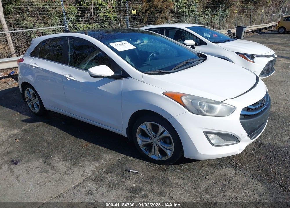 2013 HYUNDAI ELANTRA GT BASE W/BLUE VIN: KMHD35LE3DU035395