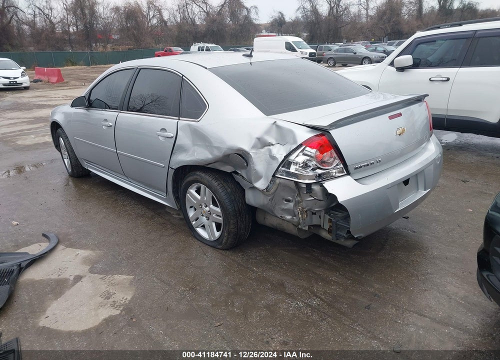 2012 CHEVROLET IMPALA LT FLEET VIN: 2G1WG5E38C1116781