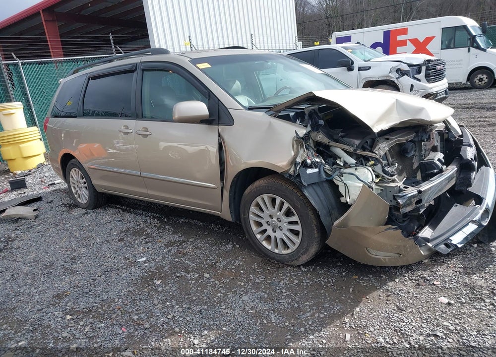 2008 TOYOTA SIENNA LIMITED VIN: 5TDBK22C98S016969