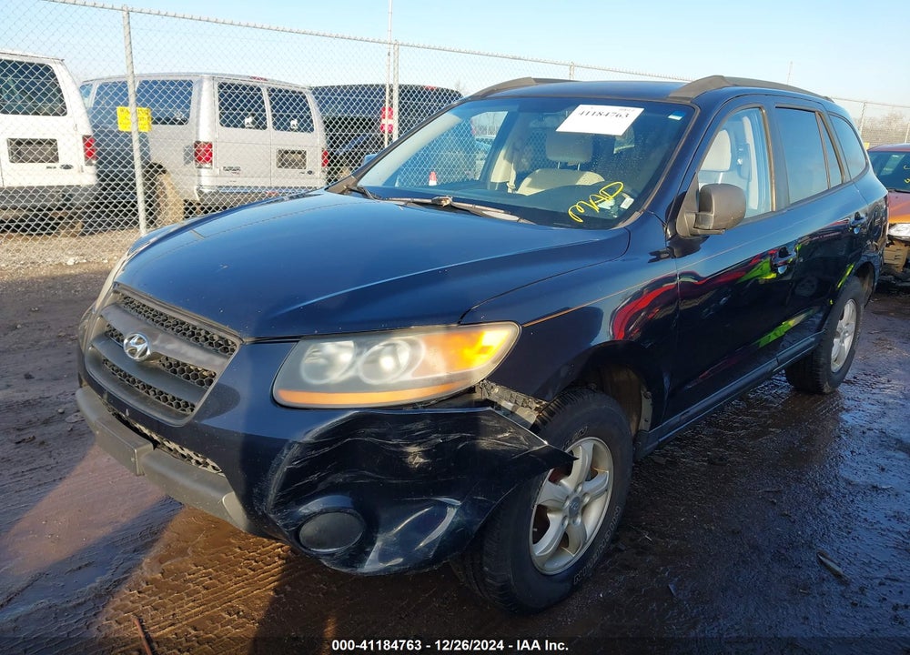 2008 HYUNDAI SANTA FE GLS VIN: 5NMSG13DX8H150590
