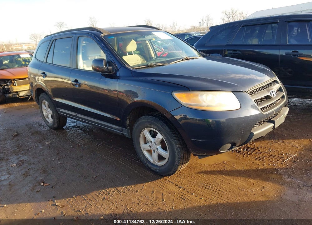 2008 HYUNDAI SANTA FE GLS VIN: 5NMSG13DX8H150590