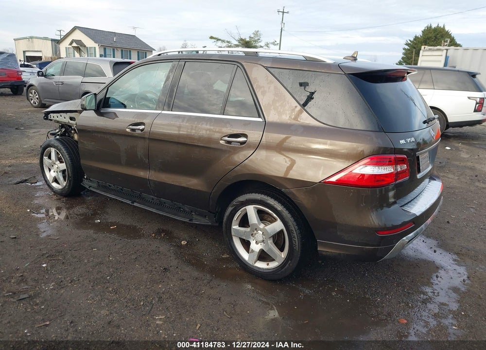 2014 MERCEDES-BENZ ML 350 4MATIC VIN: 4JGDA5HB4EA272100