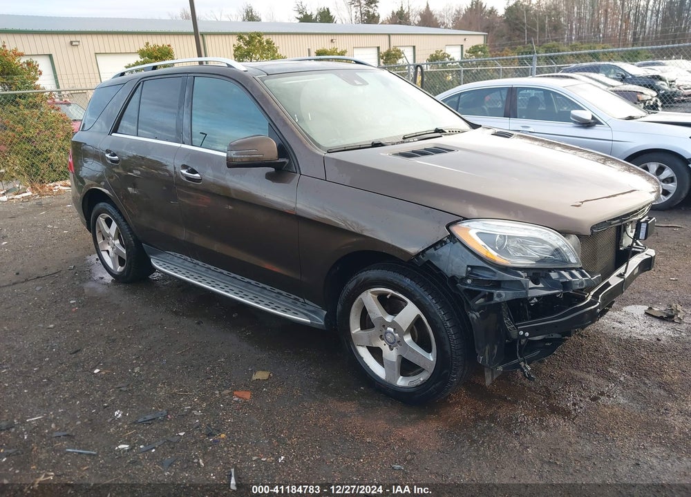 2014 MERCEDES-BENZ ML 350 4MATIC VIN: 4JGDA5HB4EA272100