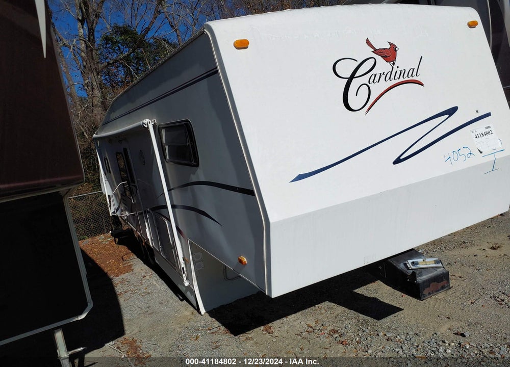 1998 CARDINAL OTHER VIN: 4X4FCAD2XWG071042