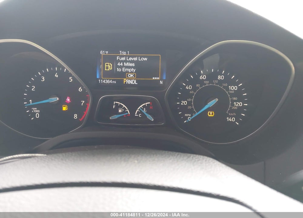 2017 FORD FOCUS VIN: 1FADP3F24HL284076