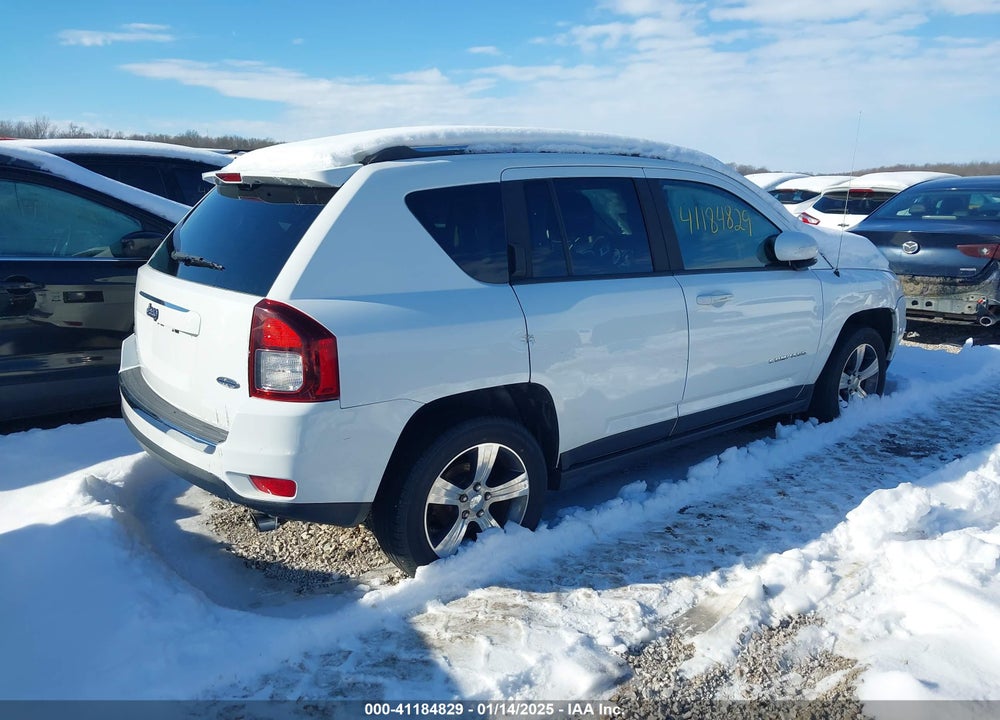 2016 JEEP COMPASS HIGH ALTITUDE EDITION VIN: 1C4NJDEB1GD550363