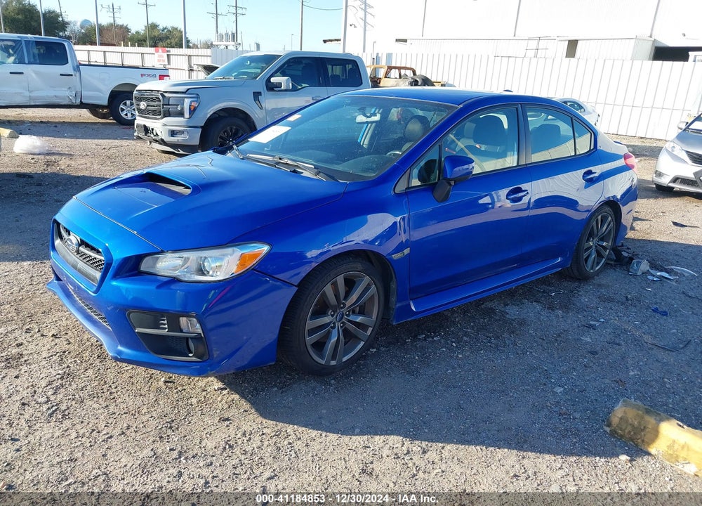 2016 SUBARU WRX PREMIUM VIN: JF1VA1E60G8803494