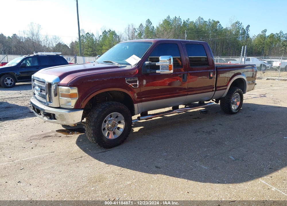 2008 FORD F-250 FX4/HARLEY-DAVIDSON/KING RANCH/LARIAT/XL/XLT VIN: 1FTSW21R28EA38117