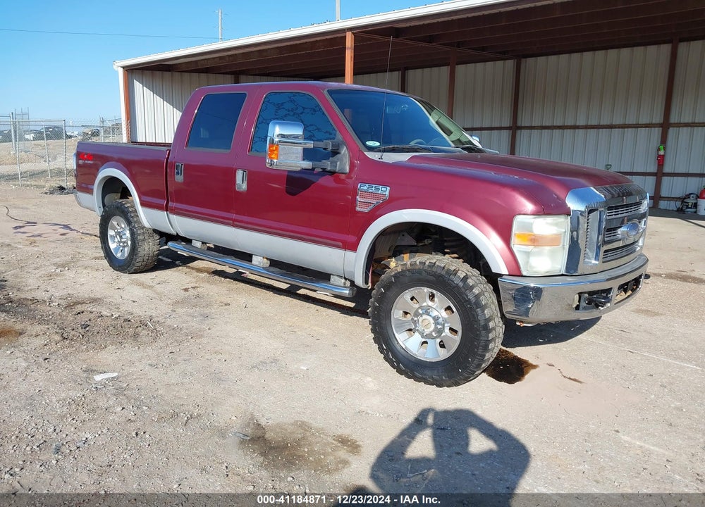 2008 FORD F-250 FX4/HARLEY-DAVIDSON/KING RANCH/LARIAT/XL/XLT VIN: 1FTSW21R28EA38117