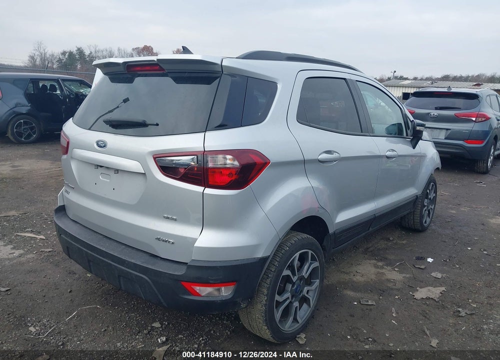 2019 FORD ECOSPORT SES VIN: MAJ6S3JL6KC253734