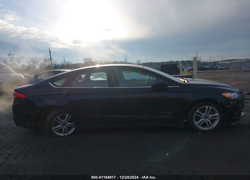 2018 FORD FUSION HYBRID VIN: 3FA6P0LU6JR116220