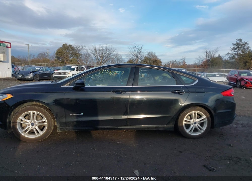 2018 FORD FUSION HYBRID VIN: 3FA6P0LU6JR116220