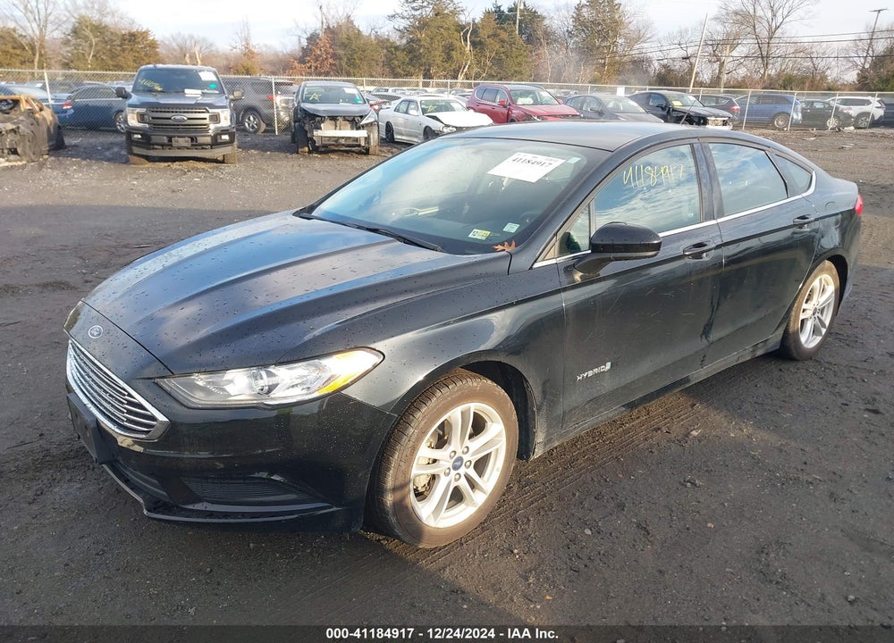 2018 FORD FUSION HYBRID VIN: 3FA6P0LU6JR116220