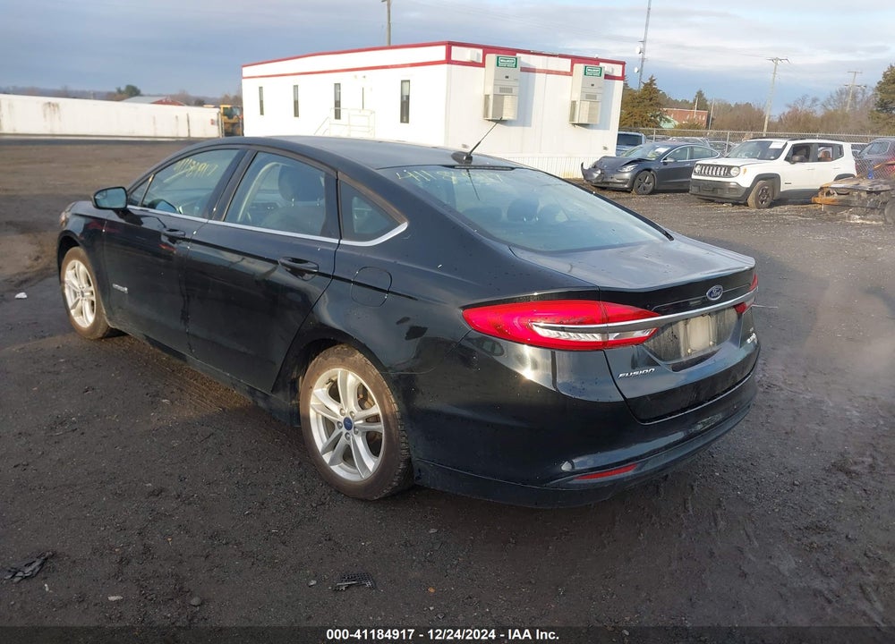 2018 FORD FUSION HYBRID VIN: 3FA6P0LU6JR116220