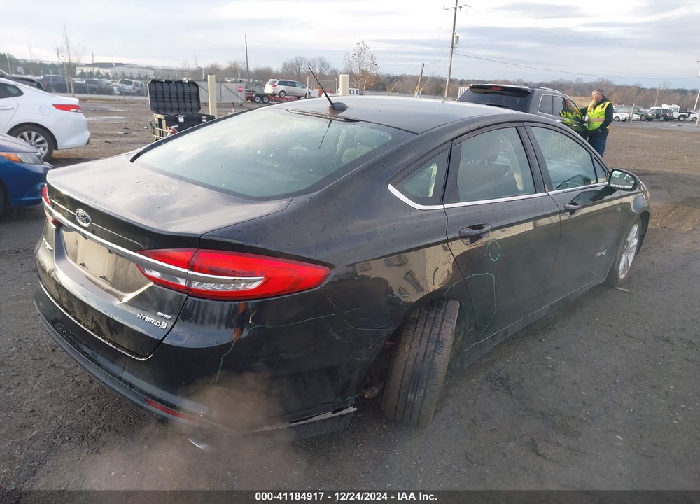 2018 FORD FUSION HYBRID VIN: 3FA6P0LU6JR116220