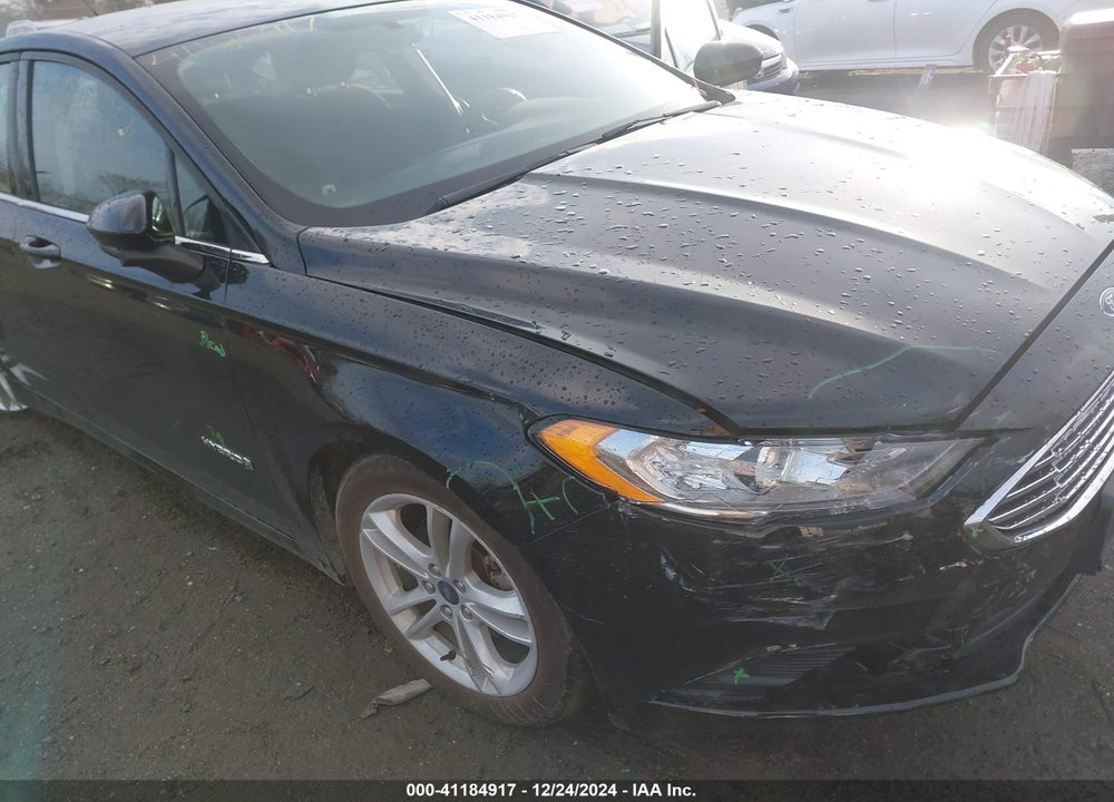 2018 FORD FUSION HYBRID VIN: 3FA6P0LU6JR116220
