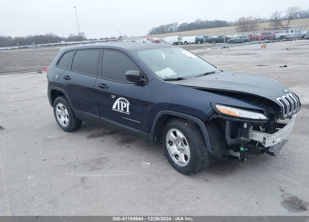 2016 JEEP CHEROKEE SPORT VIN: 1C4PJMAB2GW117007