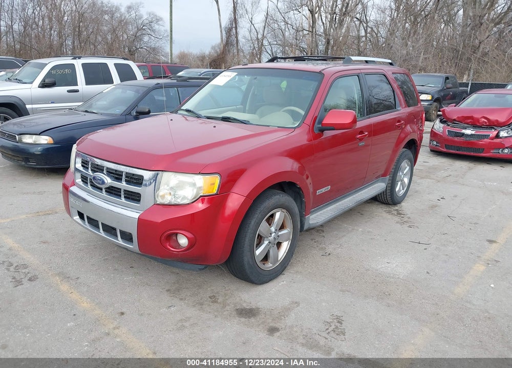 2008 FORD ESCAPE LIMITED VIN: 1FMCU04168KB92704