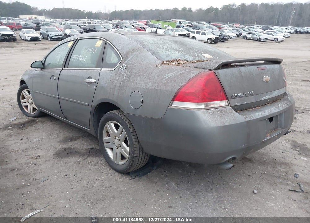 2007 CHEVROLET IMPALA LTZ VIN: 2G1WU58R679179216