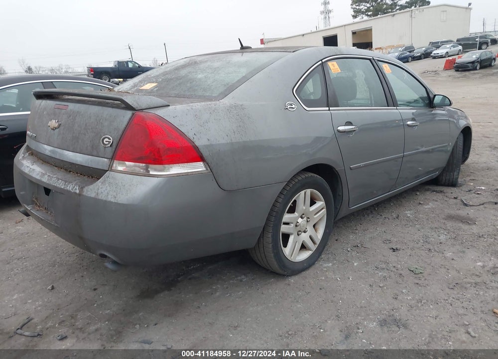 2007 CHEVROLET IMPALA LTZ VIN: 2G1WU58R679179216
