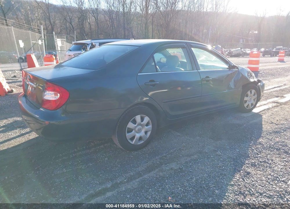 2004 TOYOTA CAMRY LE VIN: 4T1BE32K94U309938