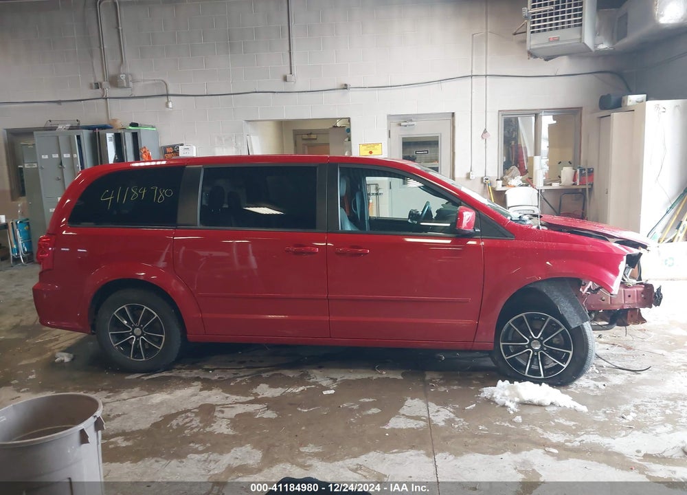 2016 DODGE GRAND CARAVAN VIN: 2C4RDGCG1GR236833