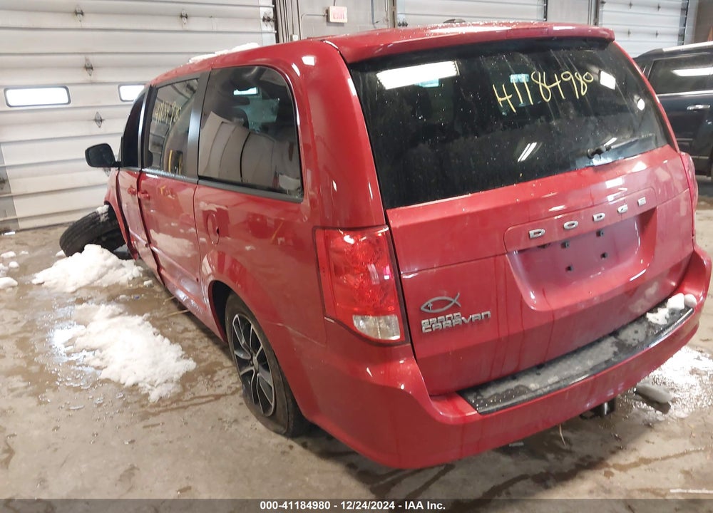 2016 DODGE GRAND CARAVAN VIN: 2C4RDGCG1GR236833