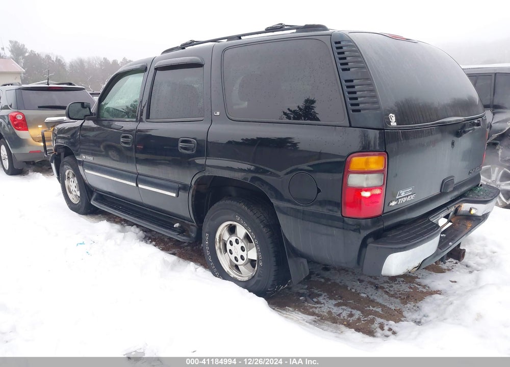 2000 CHEVROLET TAHOE ALL NEW LS VIN: 1GNEK13T0YJ211482