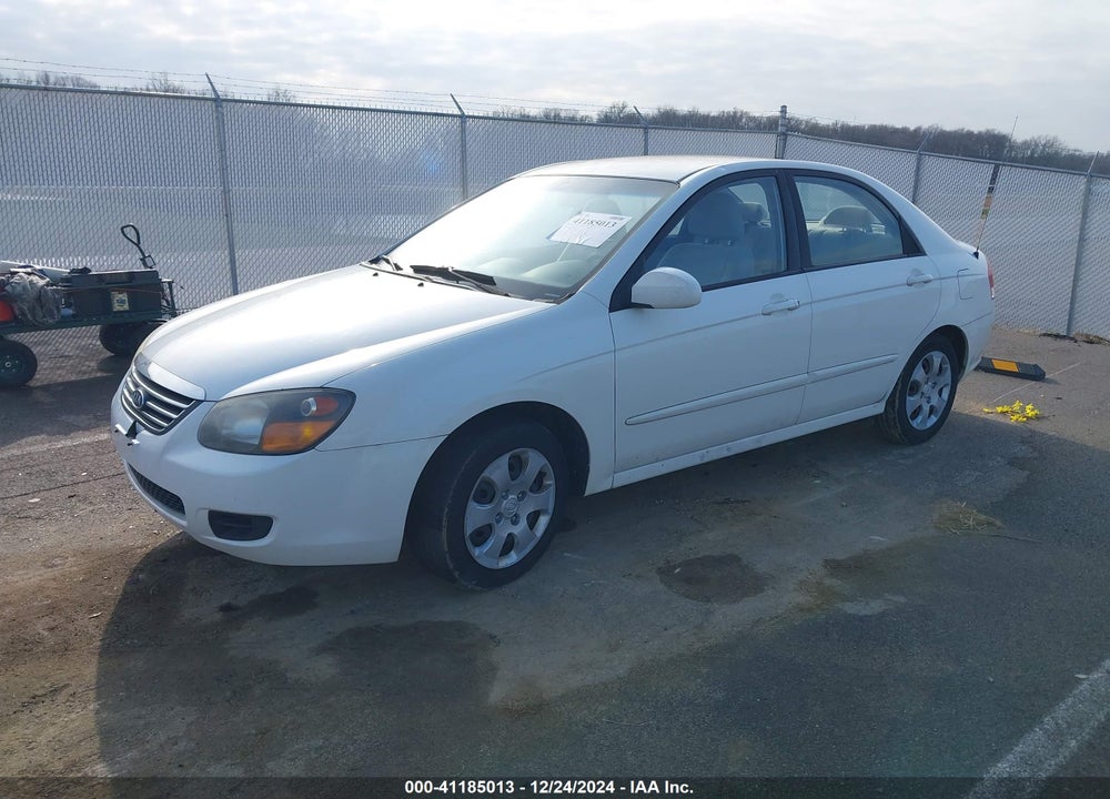 2009 KIA SPECTRA VIN: KNAFE222695654830