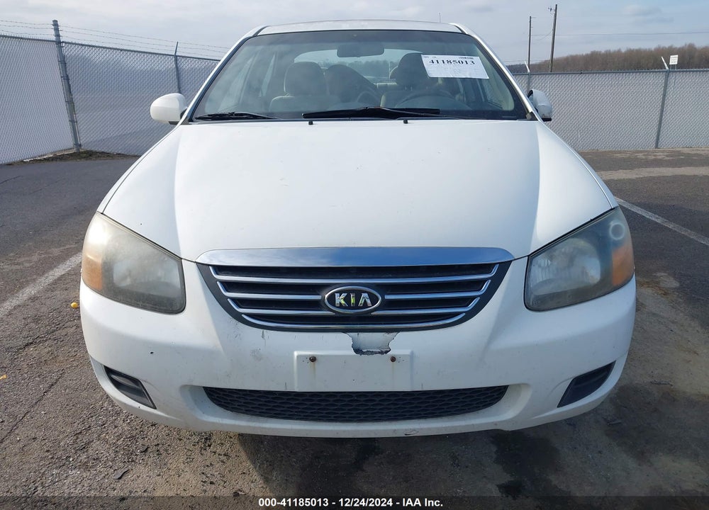 2009 KIA SPECTRA VIN: KNAFE222695654830