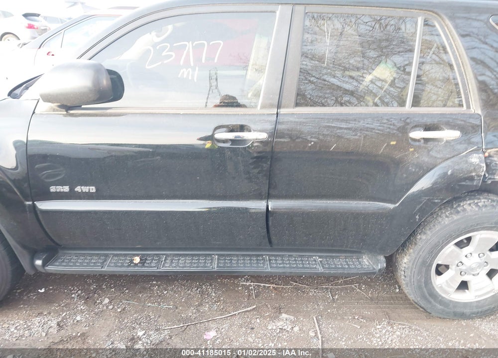 2007 TOYOTA 4RUNNER SR5 V6 VIN: JTEBU14R878082756