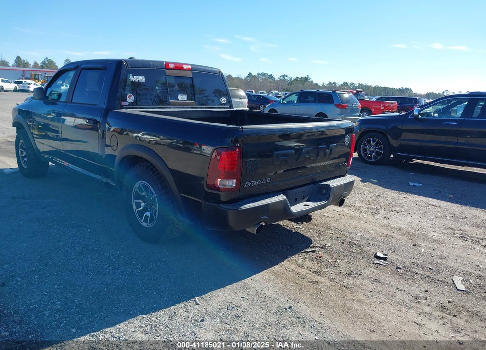2016 RAM 1500 REBEL VIN: 1C6RR7YT3GS161209