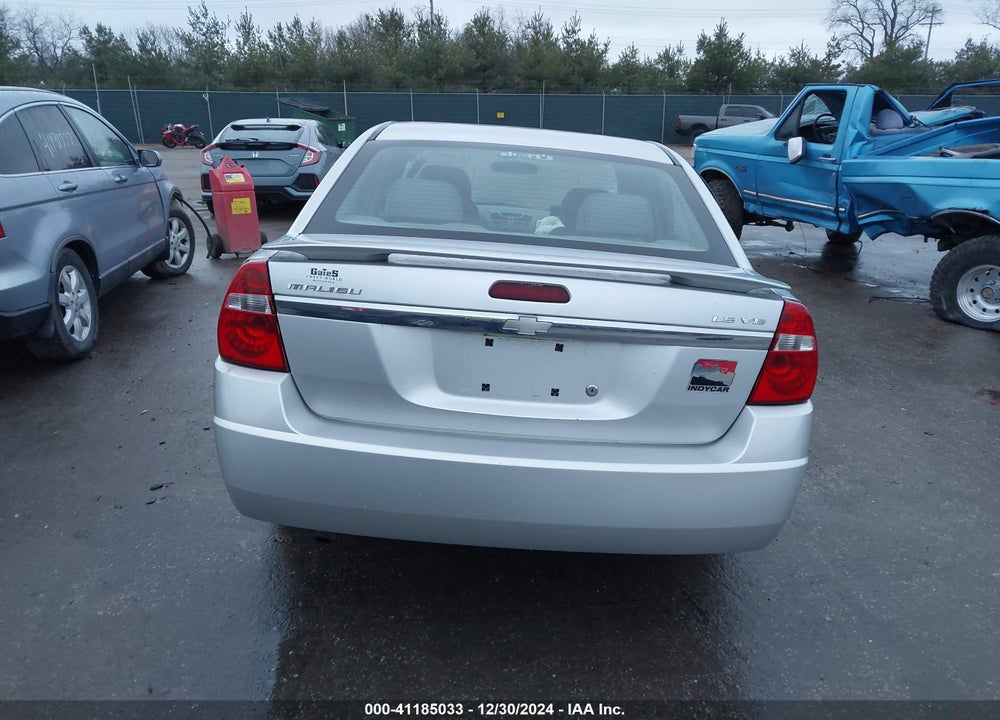 2005 CHEVROLET MALIBU LS VIN: 1G1ZT52835F114800