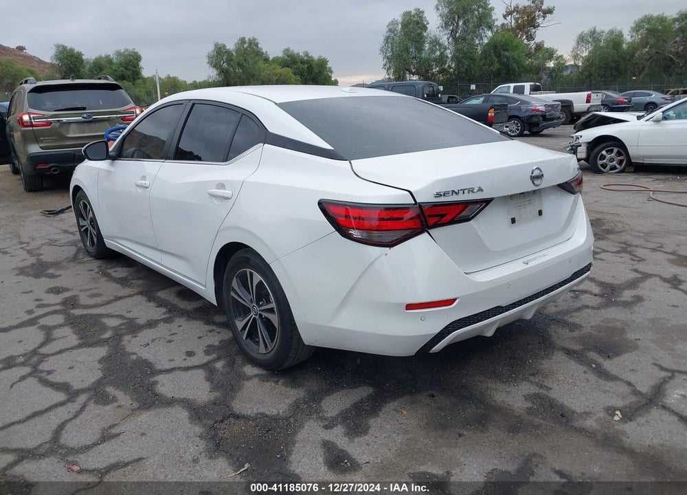 2022 NISSAN SENTRA VIN: 3N1AB8CV9NY317814