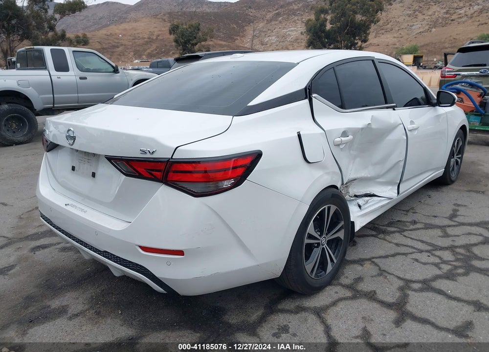 2022 NISSAN SENTRA VIN: 3N1AB8CV9NY317814