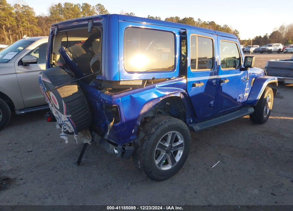 2018 JEEP WRANGLER UNLIMITED SAHARA 4X4 VIN: 1C4HJXEG1JW308680