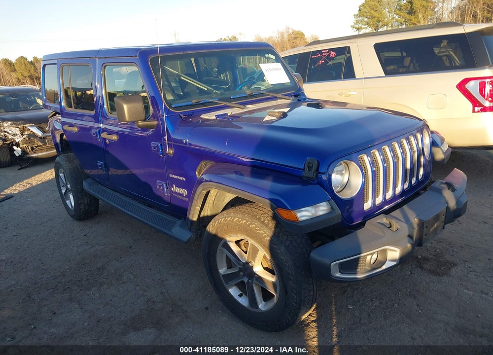 2018 JEEP WRANGLER UNLIMITED SAHARA 4X4 VIN: 1C4HJXEG1JW308680