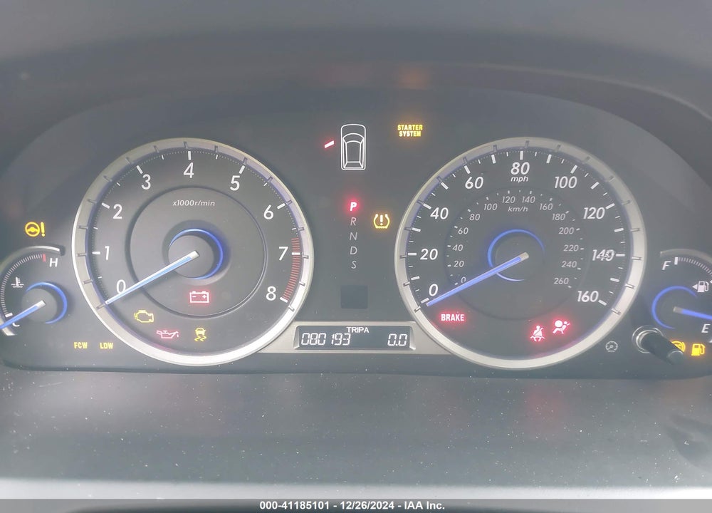 2013 HONDA CROSSTOUR EX-L V6 VIN: 5J6TF2H57DL006559