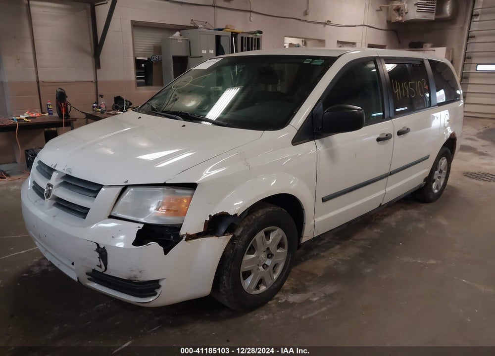 2008 DODGE GRAND CARAVAN SE VIN: 2D8HN44H78R724184