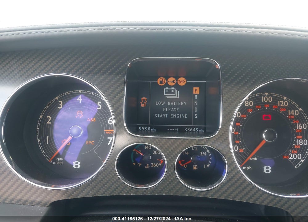 2011 BENTLEY CONTINENTAL SUPERSPORTS VIN: SCBCU7ZA1BC067328