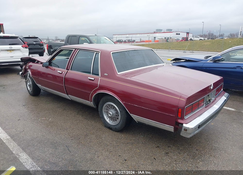 1989 CHEVROLET CAPRICE CLASSIC VIN: 1G1BN51E2KR113151