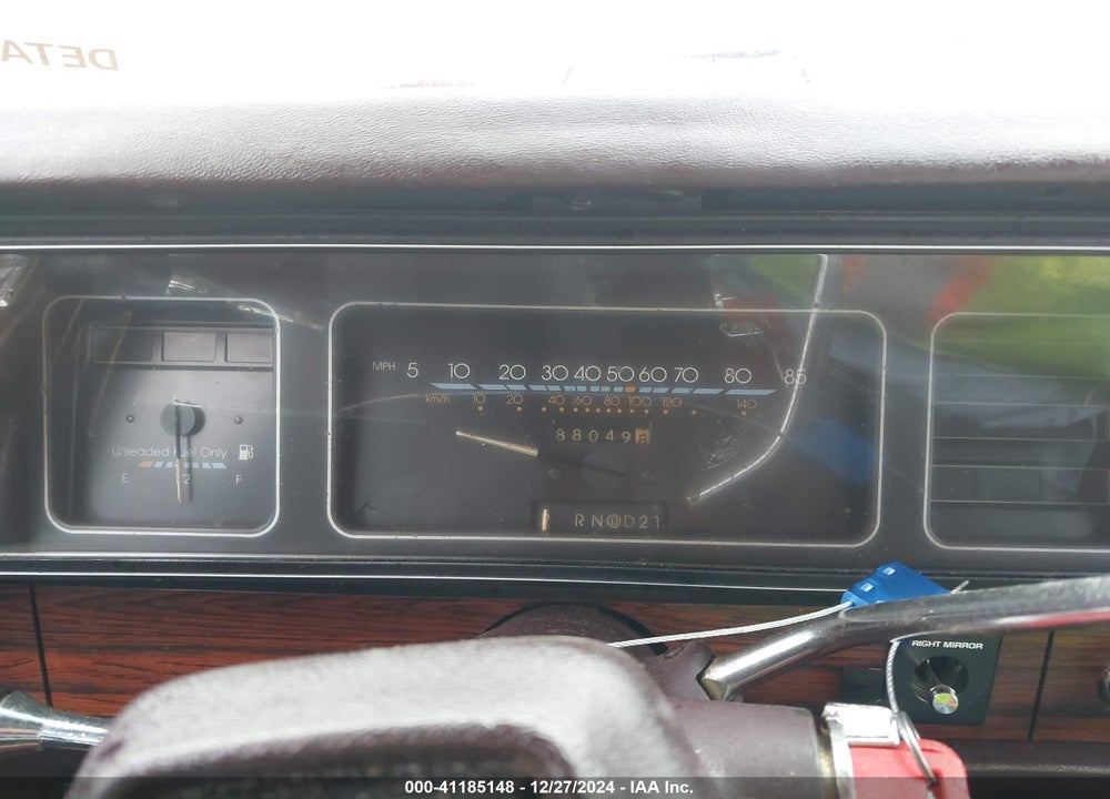 1989 CHEVROLET CAPRICE CLASSIC VIN: 1G1BN51E2KR113151