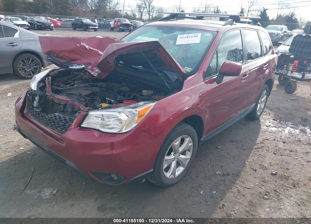 2016 SUBARU FORESTER 2.5I PREMIUM VIN: JF2SJAFC9GH496538