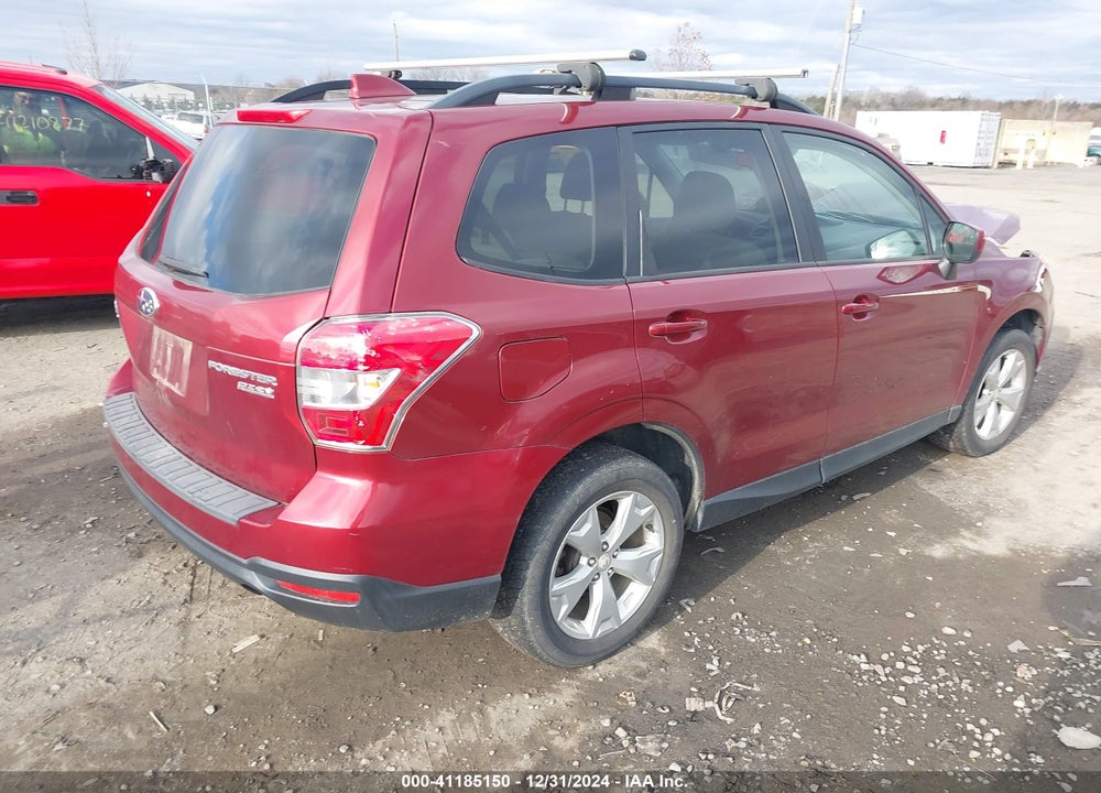 2016 SUBARU FORESTER 2.5I PREMIUM VIN: JF2SJAFC9GH496538