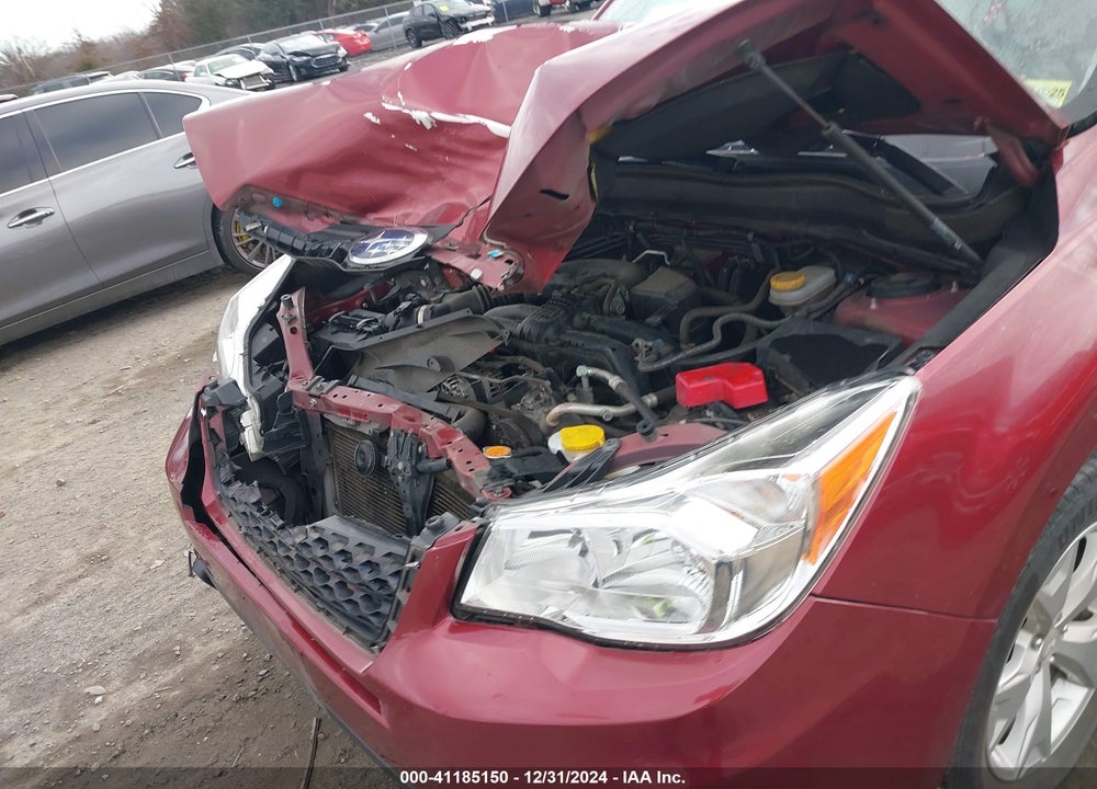 2016 SUBARU FORESTER 2.5I PREMIUM VIN: JF2SJAFC9GH496538