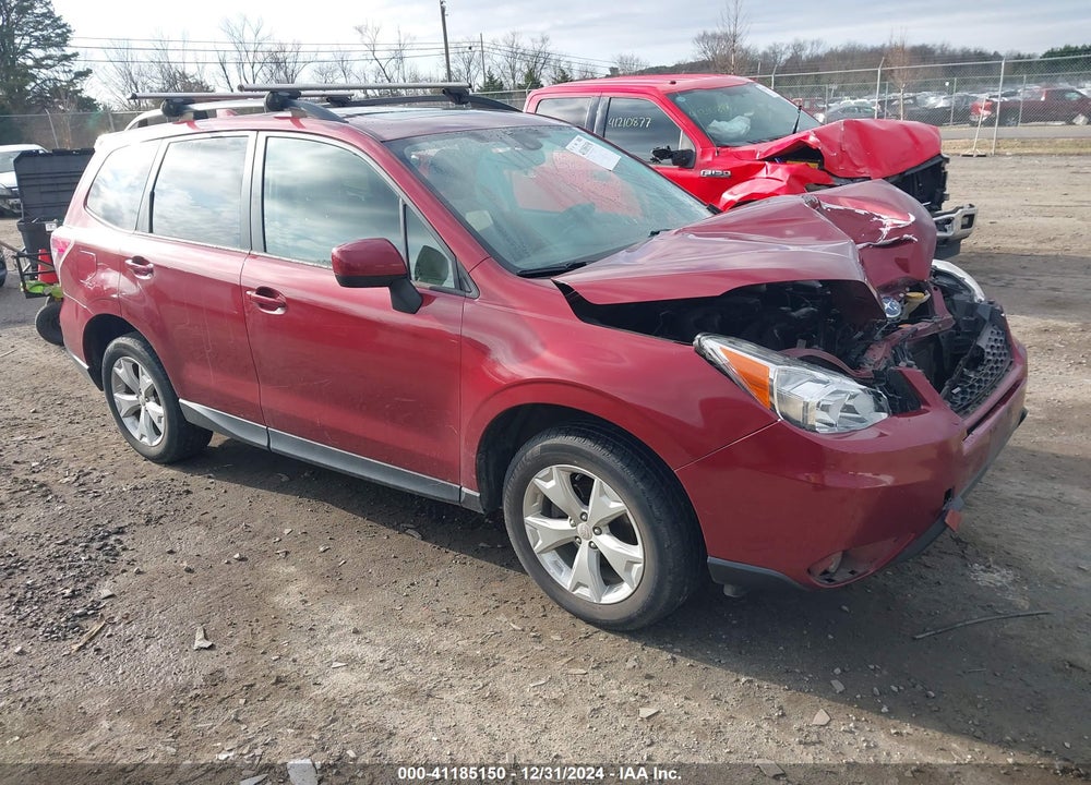 2016 SUBARU FORESTER 2.5I PREMIUM VIN: JF2SJAFC9GH496538