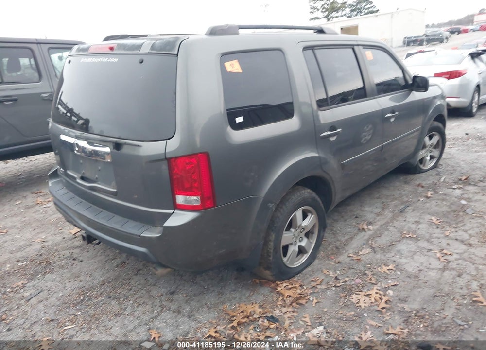 2009 HONDA PILOT EX-L VIN: 5FNYF38689B007689