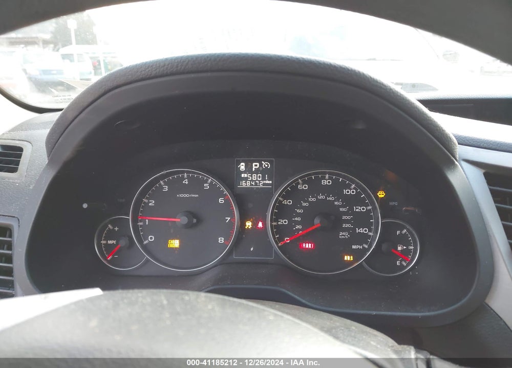 2014 SUBARU OUTBACK 2.5I VIN: 4S4BRBAC0E3294620